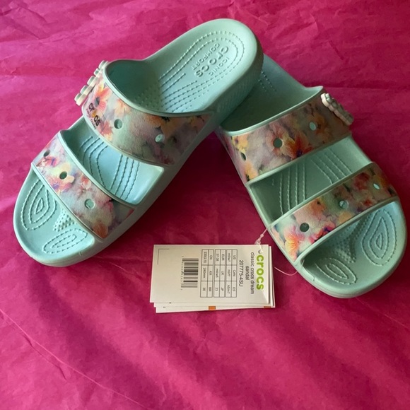 😴💐 CROCS CLASSIC DREAM SANDALS 💐😴 NWT 😴💐 - Picture 11 of 16